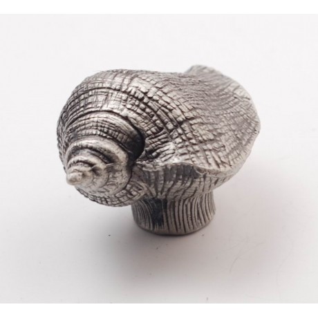 PS005 Novelty Handmade Solid Pewter Finely Sculpted Statuary Pull And Knob Of Sea Theme.