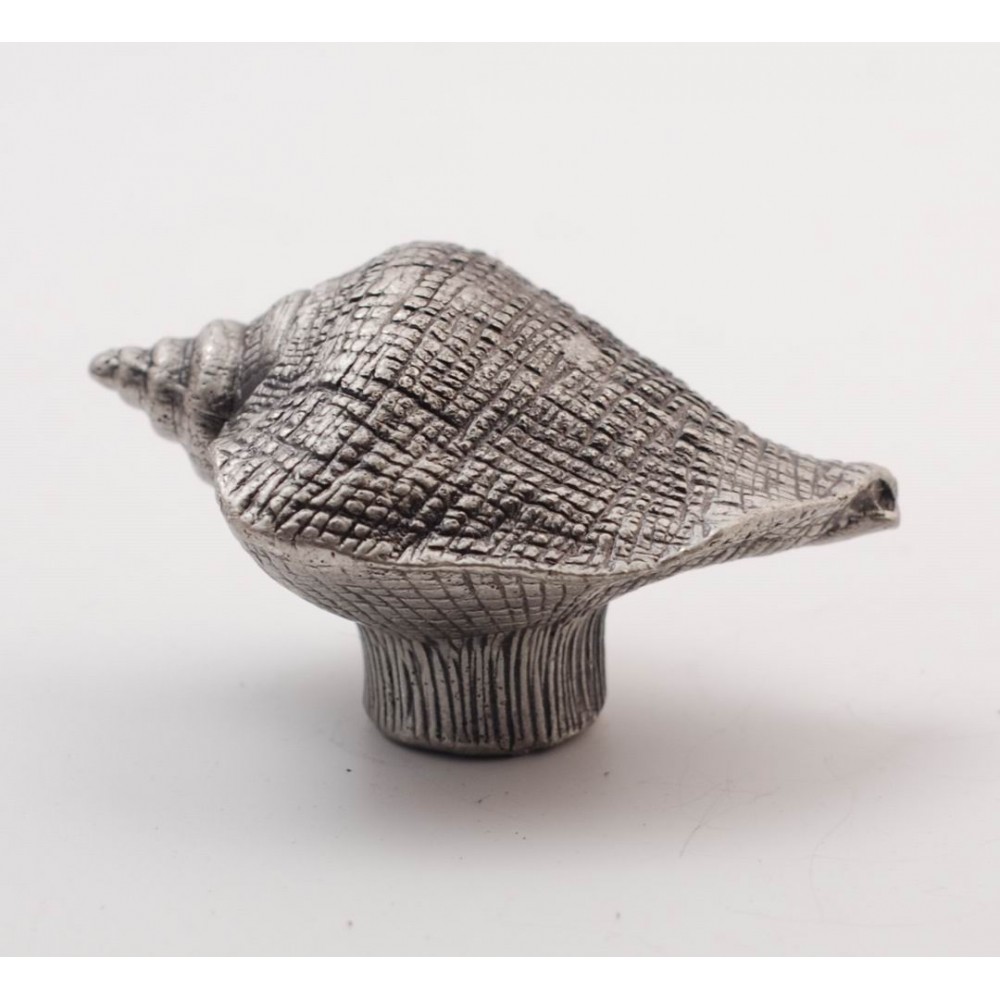 PS005 Novelty Handmade Solid Pewter Finely Sculpted Statuary Pull And Knob Of Sea Theme.