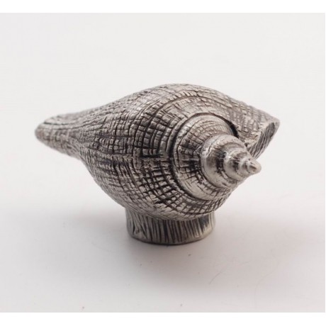 PS005 Novelty Handmade Solid Pewter Finely Sculpted Statuary Pull And Knob Of Sea Theme.