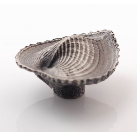 PS016 Novelty Handmade Solid Pewter Finely Sculpted Statuary Pull And Knob Of Sea Theme.