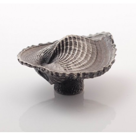 PS016 Novelty Handmade Solid Pewter Finely Sculpted Statuary Pull And Knob Of Sea Theme.