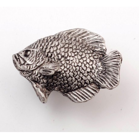 PS061 Novelty Handmade Solid Pewter Finely Sculpted Statuary Pull And Knob Of Sea Theme.