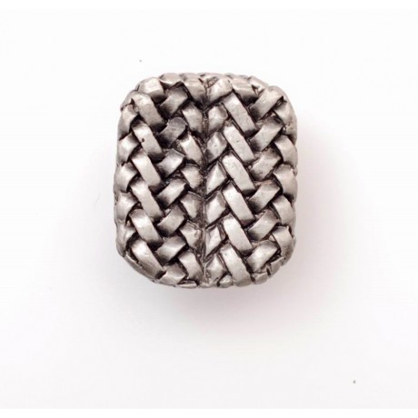 PX070 Novelty Handmade Solid Pewter Finely Sculpted Statuary Pull And Knob Of Hand Knitting Theme.
