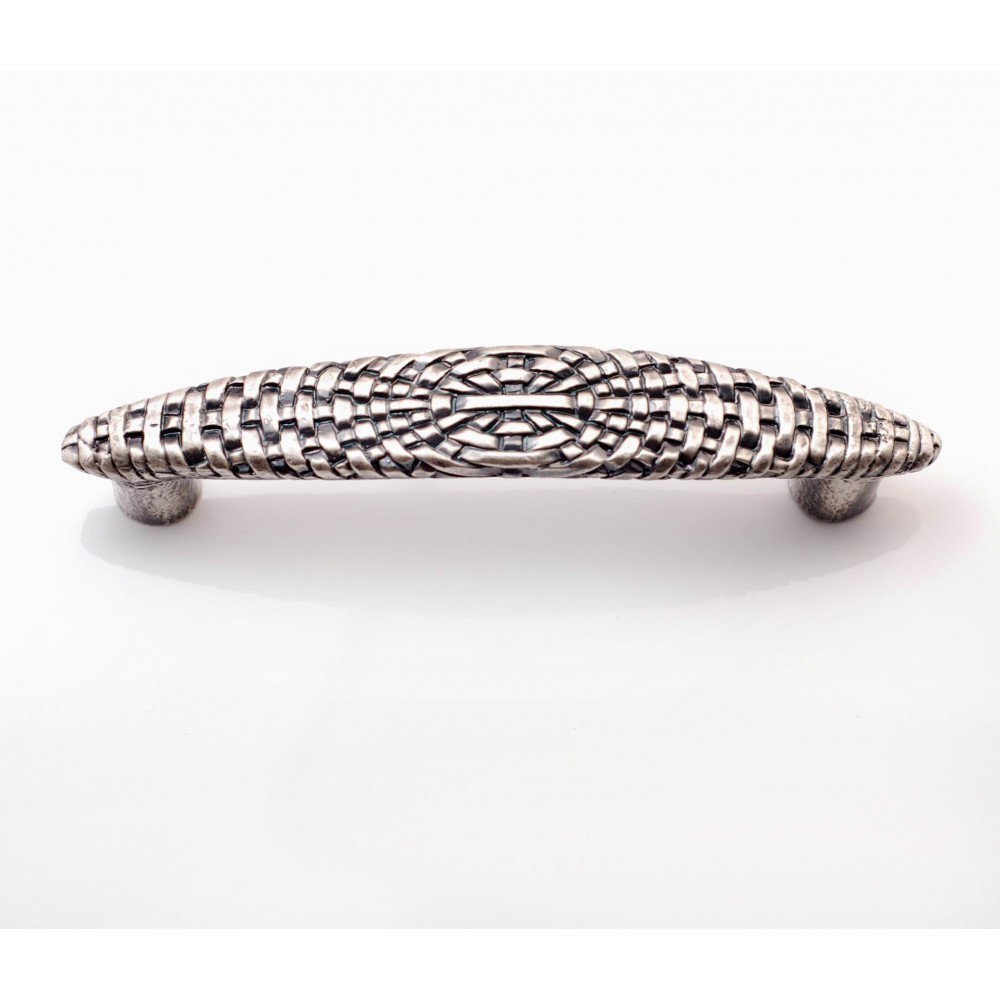 XP001 Novelty Handmade Solid Pewter Finely Sculpted Statuary Pull And Knob Of Hand Knitting Theme