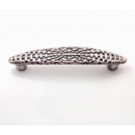 XP001 Novelty Handmade Solid Pewter Finely Sculpted Statuary Pull And Knob Of Hand Knitting Theme