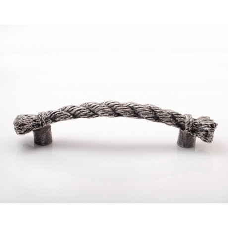 XP014 Novelty Handmade Solid Pewter Finely Sculpted Statuary Pull And Knob Of Hand Knitting Theme.