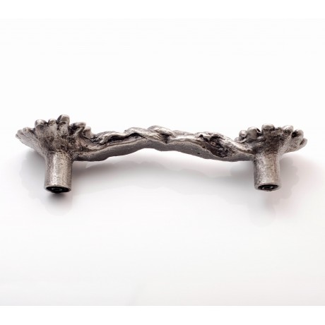 XP020 Novelty Handmade Solid Pewter Finely Sculpted Statuary Pull And Knob Of Gardens Theme.