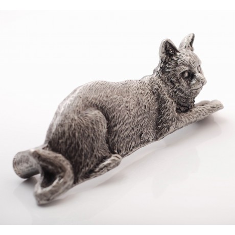 XP021 Novelty Handmade Solid Pewter Finely Sculpted Statuary Pull And Knob Of Animals Theme