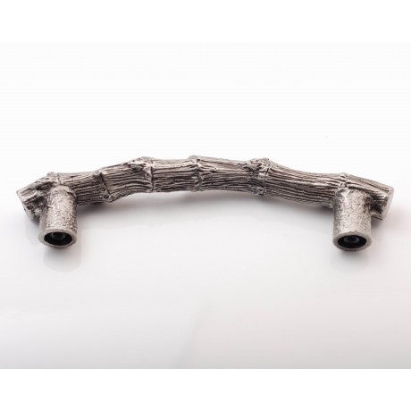 XP033 Novelty Handmade Solid Pewter Finely Sculpted Statuary Pull And Knob Of Gardens Theme.
