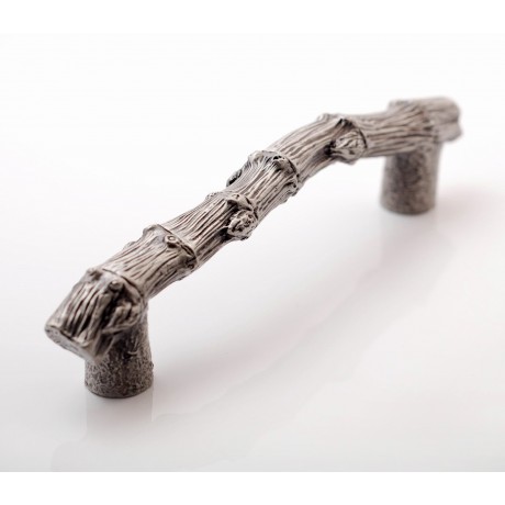 XP033 Novelty Handmade Solid Pewter Finely Sculpted Statuary Pull And Knob Of Gardens Theme.