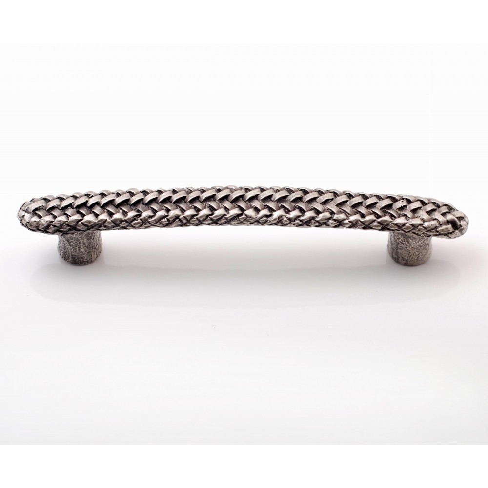 XP070 Novelty Handmade Solid Pewter Finely Sculpted Statuary Pull And Knob Of Hand Knitting Theme.