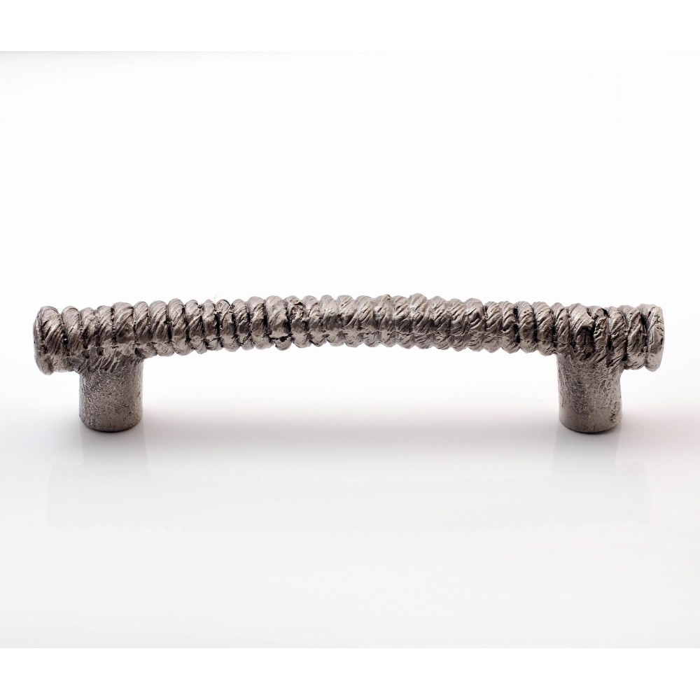 XP073 Novelty Handmade Solid Pewter Finely Sculpted Statuary Pull And Knob Of Hand Knitting Theme.