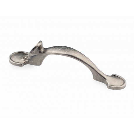  P88434/64AP 2-1/2" inch (64mm) Beautiful Vintage Classic Elegent Style Design Antique Pewter Kitchen Cabinet Pull Handle Closet Wood Door Pull handle Cabinet Door Decorative Hardware Home Decor Cabinet Furniture Pull Drawer Handle Cupboard