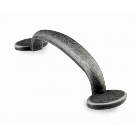  P88493/96IG 3-3/4"inch (96mm) Beautiful Vintage Weathered Iron Gray Kitchen Cabinet Pull Handle Closet Wood Door Pull handle Cabinet Door Decorative Hardware Home Decor Cabinet Furniture Pull Drawer Handle Cupboard Pull