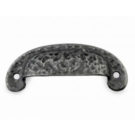  P88680/83IG 3-1/4" inch (83mm) Beautiful Vintage Weathered Iron Gray Kitchen Cabinet Pull Handle Closet Wood Door Pull handle Cabinet Door Decorative Hardware Home Decor Cabinet Furniture Pull Drawer Handle Cupboard Pull