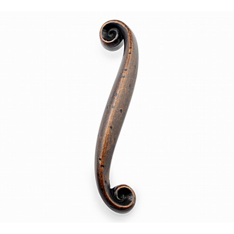  P88693/96AC 3-3/4" inch (96mm) Beautiful Vintage Antique Copper Kitchen Cabinet Pull Handle Closet Wood Door Pull handle Cabinet Door Decorative Hardware Home Decor Cabinet Furniture Pull Drawer Handle Cupboard Pull