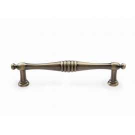  3-3/4" inch (96mm) P88725/96ABB Antique Bronze Brushed post-modern design style Kitchen Cabinet Pull Handle Closet Wood Door Pull handle Cabinet Door Decorative Cabinet Hardware Home Decor Furniture Pull Drawer Handle Cupboard Pull