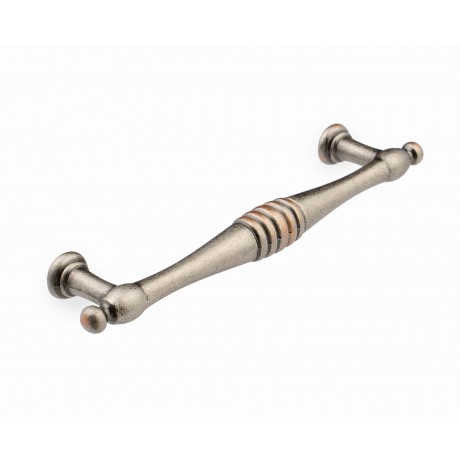  P88725/96ARS  Beautiful Vintage Aged Victorian Antique Ruby Silver Kitchen Cabinet Pull Handle Closet Wood Door Pull handle Cabinet Door Decorative Hardware Home Decor Cabinet Furniture Pull Drawer Handle Cupboard Pull