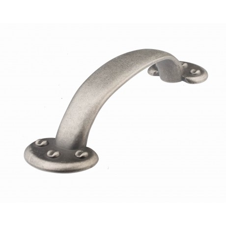  P88764/96AP 3-3/4" inch (96mm) Beautiful Vintage Classic Elegent Style Design Antique Pewter Kitchen Cabinet Pull Handle Closet Wood Door Pull handle Cabinet Door Decorative Hardware Home Decor Cabinet Furniture Pull Drawer Handle Cupboard 
