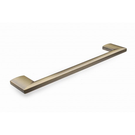  6-1/4" inch (160mm) P88912/160ABB Antique Bronze Brushed Euro Design Modern Style Kitchen Cabinet Pull Handle Closet Wood Door Pull handle Cabinet Door Decorative Cabinet Hardware Home Decor Furniture Pull Drawer Handle Cupboard Pull