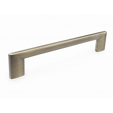  6-1/4" inch (160mm) P88912/160ABB Antique Bronze Brushed Euro Design Modern Style Kitchen Cabinet Pull Handle Closet Wood Door Pull handle Cabinet Door Decorative Cabinet Hardware Home Decor Furniture Pull Drawer Handle Cupboard Pull