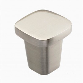  4/5" inch (22mm)N88477/22SN Slightly Brushed Satin Nickel Modern style Kitchen Cabinet Knob pull Closet Wood Door Knob Cabinet Door Decoration Hardware Home Decor Furniture Handle Knob Drawer Knob Cupboard Knob