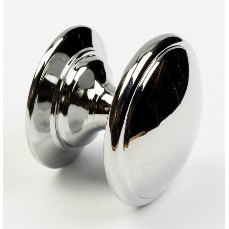  N140046/35CP 1-3/8" inch (35mm) CP Finish Chrome Plated Shining Bright Post-Modern design style Kitchen Cabinet Knob Handle Closet Wood Door Knob Cabinet Door Decoration Hardware Home Decor Furniture Handle Knob Drawer Knob Cupboard Knob