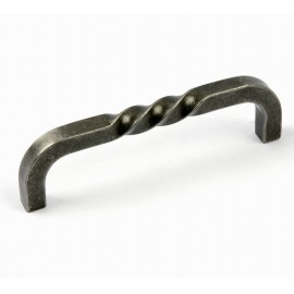  P155063/128AI 5" inch (128mm) Beautiful Vintage vintage Iron Work Antique west wild style Kitchen Cabinet Pull Handle Closet Wood Door Pull handle Cabinet Door Decorative Hardware Home Decor Cabinet Furniture Pull Drawer Handle Cupboard Pull