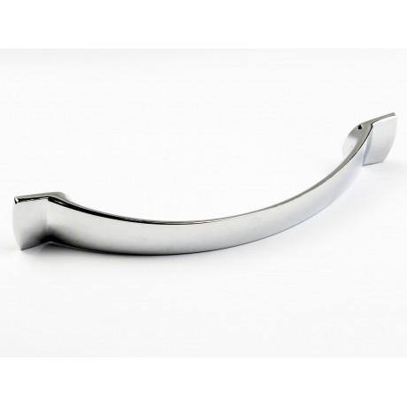 P88890/128CP 5"(128mm) CP Finish Chrome Plated Shining Bright Modern Style Kitchen Cabinet Pull Handle Closet Wood Door Pull handle Cabinet Door Decorative Cabinet Hardware Home Decor Furniture Pull Drawer Handle Cupboard Pull