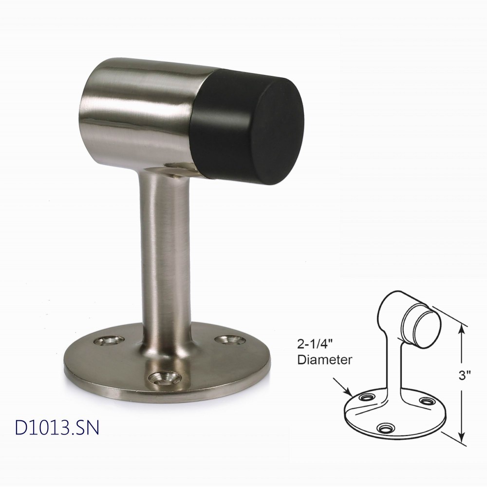  D1013SN Floor Mount Door Stop Decorative Door Hardware Builders Hardware quick install Home Hardware Home Decor