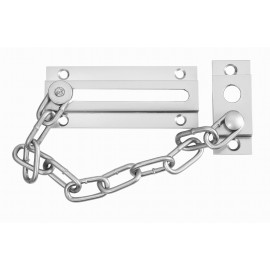  D5002CP SOLID BRASS CHROME Chain Door Guard Chain Door Lock, Brass Chrome Plated CP finish Decorative Door Hardware Builders Hardware quick install Home Hardware Home Decor