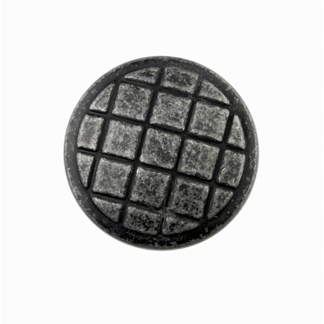  N402/28IG 1-1/10"inch (28mm) Beautiful Vintage Weathered Iron Gray Kitchen Cabinet Knob Closet Wood Door Knob handle Cabinet Door Decorative Hardware Home Decor Furniture Pull Drawer Knob Cupboard Pull