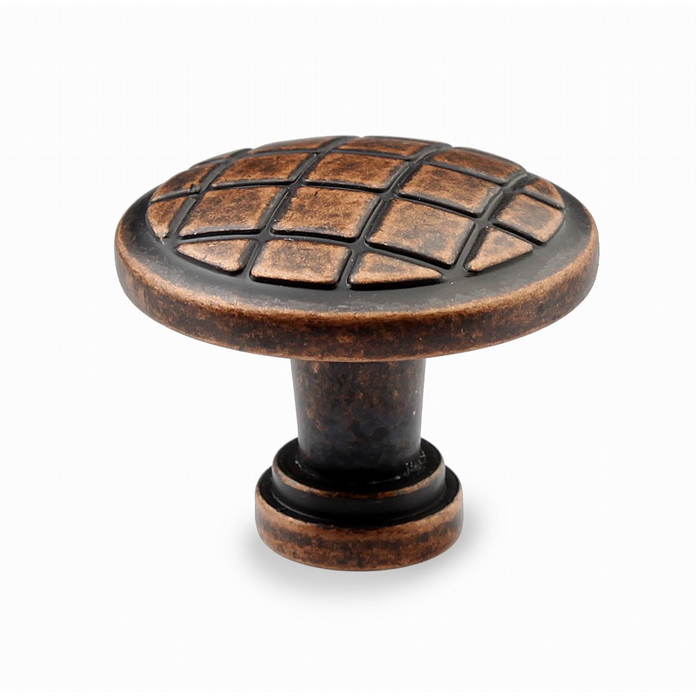  N402/29AC 1-1/4" inch (29mm) Beautiful Vintage Antique Copper Kitchen Cabinet Knob Closet Wood Door Knob handle Cabinet Door Decorative Hardware Home Decor Furniture Pull Drawer Knob Cupboard Pull