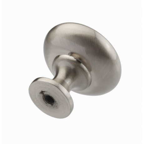  1-1/4"inch(30mm) N88304/30SN Slightly Brushed Satin Nickel style Solid Kitchen Cabinet Knob pull Closet Wood Door Knob Cabinet Door Decoration Hardware Home Decor Furniture Handle Knob Drawer Knob Cupboard Knob