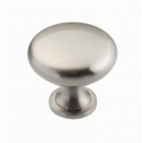  1-1/4"inch(30mm) N88304/30SN Slightly Brushed Satin Nickel style Solid Kitchen Cabinet Knob pull Closet Wood Door Knob Cabinet Door Decoration Hardware Home Decor Furniture Handle Knob Drawer Knob Cupboard Knob