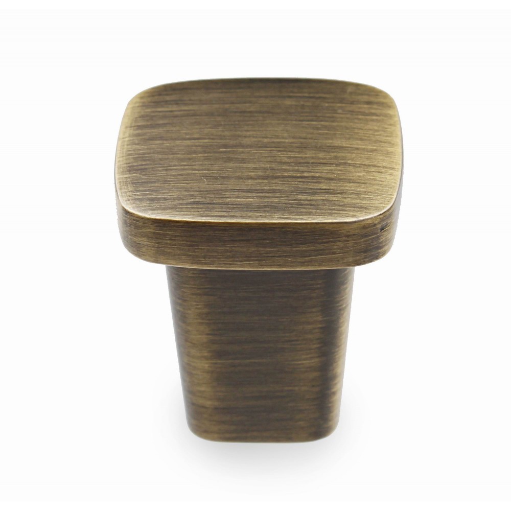  4/5" inch (22mm) N88477/22ABB Antique Bronze Brushed Modern style Kitchen Cabinet Knob pull Closet Wood Door Knob Cabinet Door Decoration Hardware Home Decor Furniture Handle Knob Drawer Knob Cupboard Knob