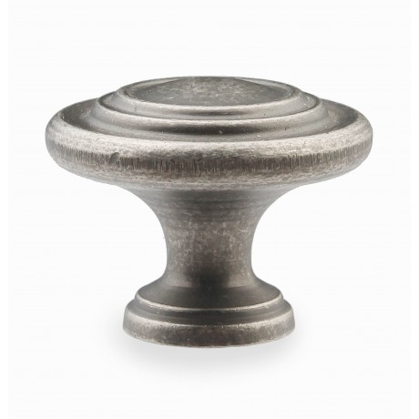  N88555/32AP 1-1/4" inch (32mm) Beautiful Vintage Classic Elegent Style Design Antique Pewter Kitchen Cabinet Knob Closet Wood Door Knob handle Cabinet Door Decorative Hardware Home Decor Furniture Pull Drawer Knob Cupboard Pull
