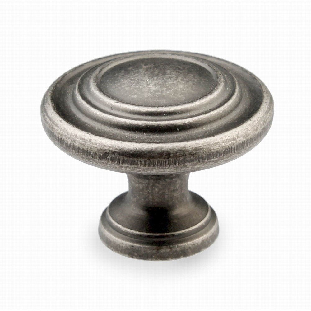  N88555/32AP 1-1/4" inch (32mm) Beautiful Vintage Classic Elegent Style Design Antique Pewter Kitchen Cabinet Knob Closet Wood Door Knob handle Cabinet Door Decorative Hardware Home Decor Furniture Pull Drawer Knob Cupboard Pull