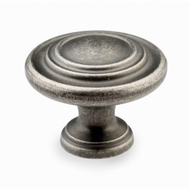  N88555/32AP 1-1/4" inch (32mm) Beautiful Vintage Classic Elegent Style Design Antique Pewter Kitchen Cabinet Knob Closet Wood Door Knob handle Cabinet Door Decorative Hardware Home Decor Furniture Pull Drawer Knob Cupboard Pull