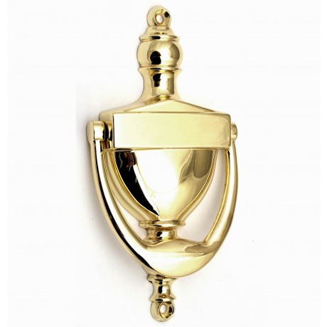  D28068/160BP 6-3/8" inch Door knocker 6-3/8" inch 160mm height BP Bright Brass Plated Finish Decorative Door Hardware Builders Hardware quick install Home Hardware Home Decor