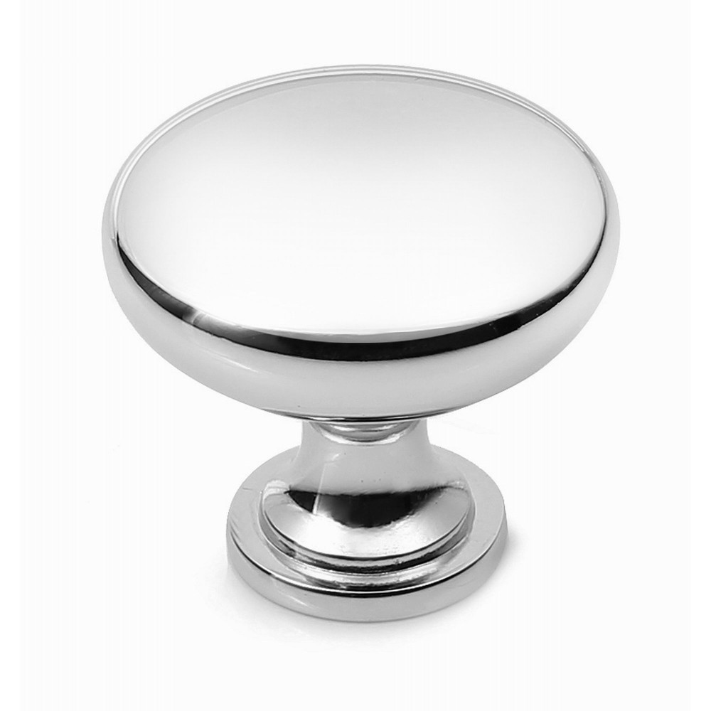  N88304/30CP 1-1/4" inch (30mm) CP Finish Chrome Plated Shining Bright Style Kitchen Cabinet Knob Handle Closet Wood Door Knob Cabinet Door Decoration Hardware Home Decor Furniture Handle Knob Drawer Knob Cupboard Knob
