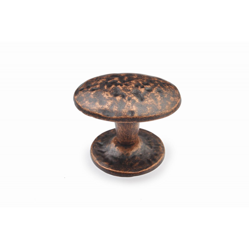  N88765/42AC 1-3/5" inch (42mm) Beautiful Vintage Antique Copper Kitchen Cabinet Knob Closet Wood Door Knob handle Cabinet Door Decorative Hardware Home Decor Furniture Pull Drawer Knob Cupboard Pull