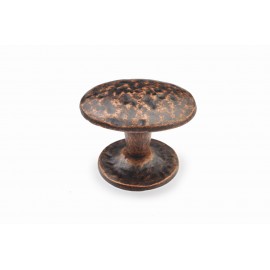  N88765/42AC 1-3/5" inch (42mm) Beautiful Vintage Antique Copper Kitchen Cabinet Knob Closet Wood Door Knob handle Cabinet Door Decorative Hardware Home Decor Furniture Pull Drawer Knob Cupboard Pull