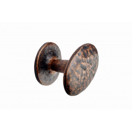  N88765/42AC 1-3/5" inch (42mm) Beautiful Vintage Antique Copper Kitchen Cabinet Knob Closet Wood Door Knob handle Cabinet Door Decorative Hardware Home Decor Furniture Pull Drawer Knob Cupboard Pull