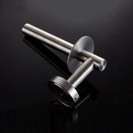 BSS13790, Wall Mount Bathroom Tissue Roll Holder, Toilet Paper Holder, Kitchen Paper Towel, Stainless Steel Brushed Finish.