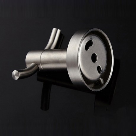 BSS70611, Double Towel Robe Hook, Coat Hook, Back Door Hook Bath Hook Wall Mount. Stainless Steel Brushed Finish.