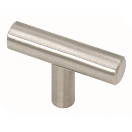  P68078SN Heavy Duty Steel T Bar Handle  CC 3-3/4",  5",  6-1/4" Bar Dia:1/2"(12mm) Cabinet Pull Knob Furniture Handle Wood Door Pull cupboard Handle P01.SN
