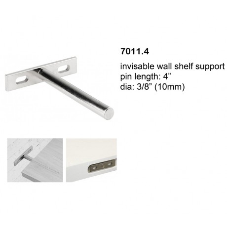 Closet Tube & Holder, Shelf Support 