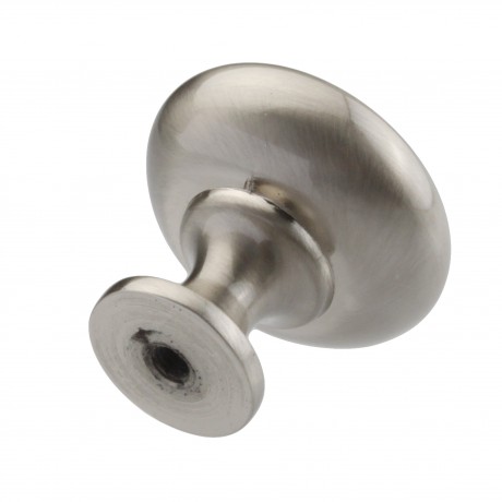 1-1/4"Inch(30mm) N48304/30SN Slightly Brushed Satin Nickel Style Solid Kitchen Cabinet Knob Pull Closet Wood Door Knob Cabinet Door Decoration Hardware Home Decor Furniture Handle Knob Drawer Knob Cupboard Knob K01.SN