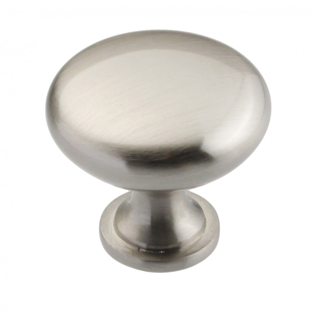 1-1/4"Inch(30mm) N48304/30SN Slightly Brushed Satin Nickel Style Solid Kitchen Cabinet Knob Pull Closet Wood Door Knob Cabinet Door Decoration Hardware Home Decor Furniture Handle Knob Drawer Knob Cupboard Knob K01.SN